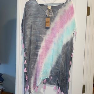 Surf Gypsy colorful beach coverup